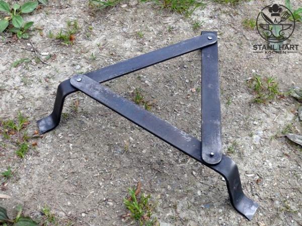 Dreibein für Pfannen und Töpfe (zusammenklappbar)